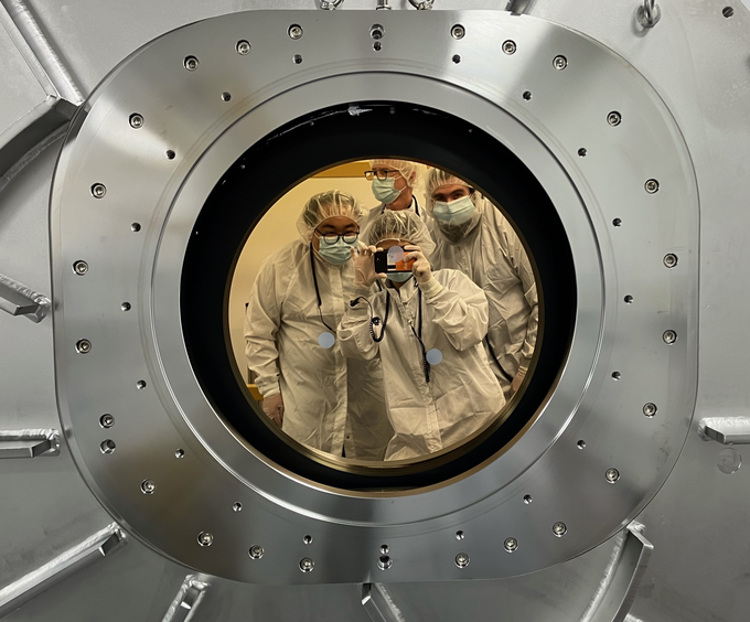 Instrument Team in Reflection